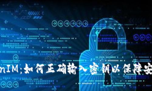 TokenIM:如何正确输入密钥以保障安全性